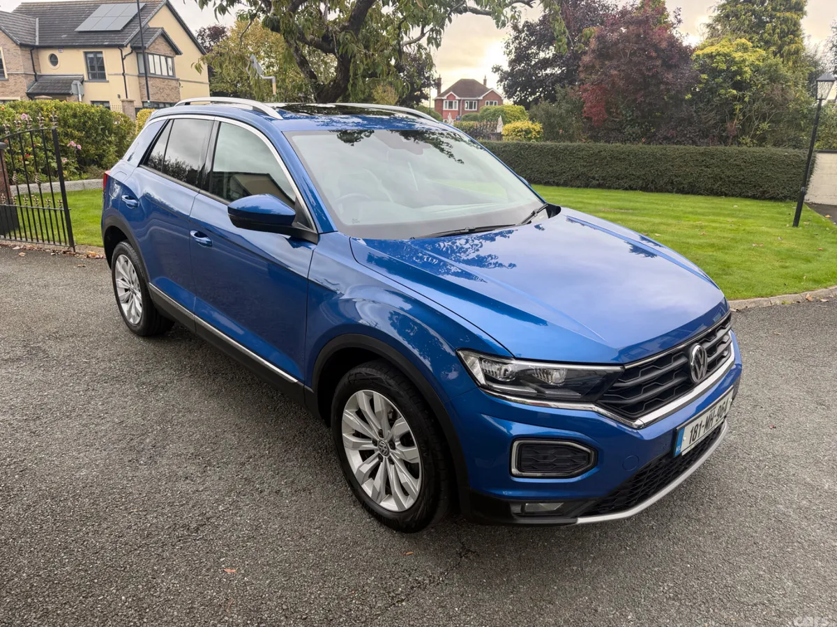 Volkswagen T-Roc SUV, Petrol, 2018, Blue
