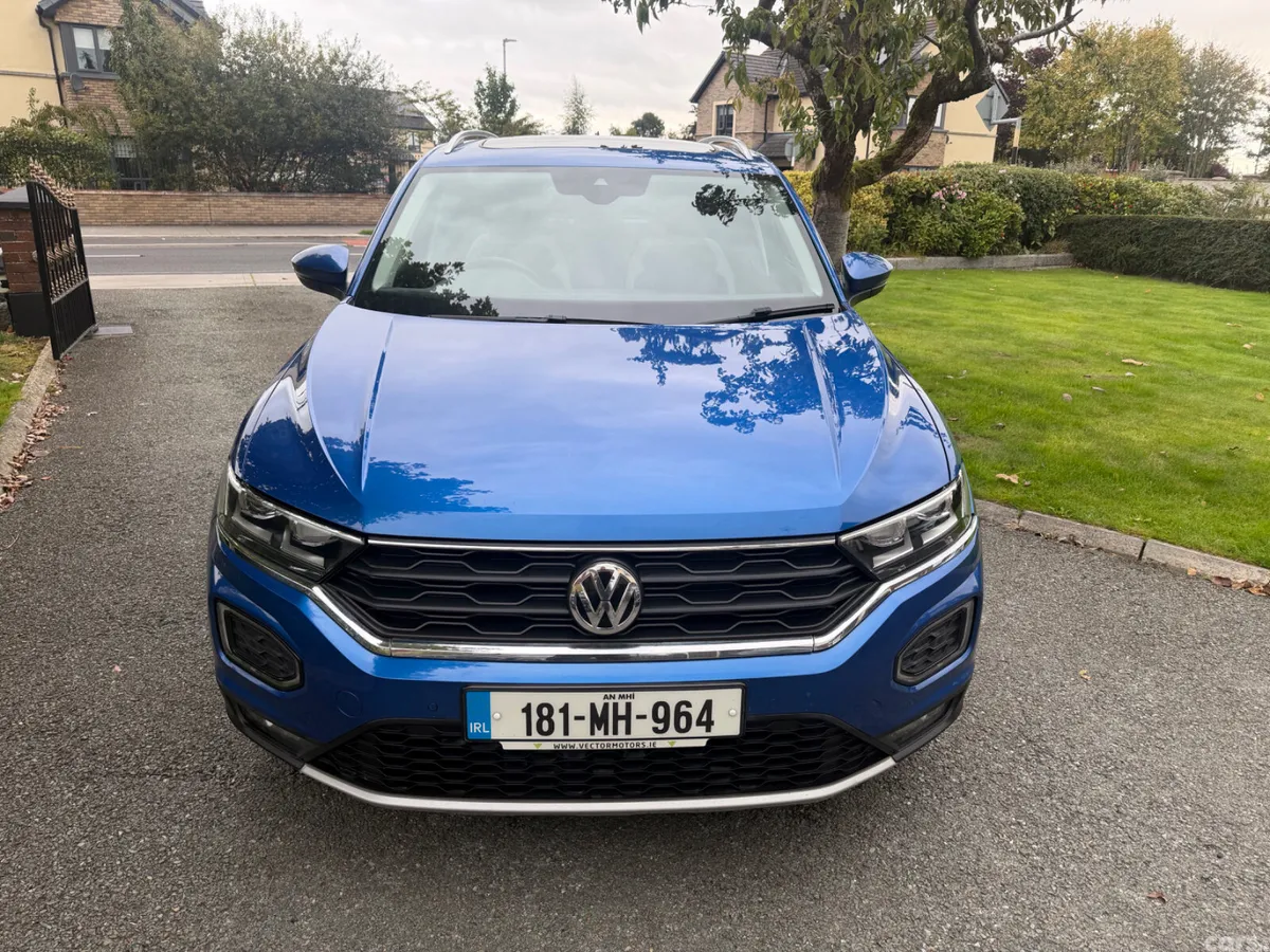 Volkswagen T-Roc SUV, Petrol, 2018, Blue