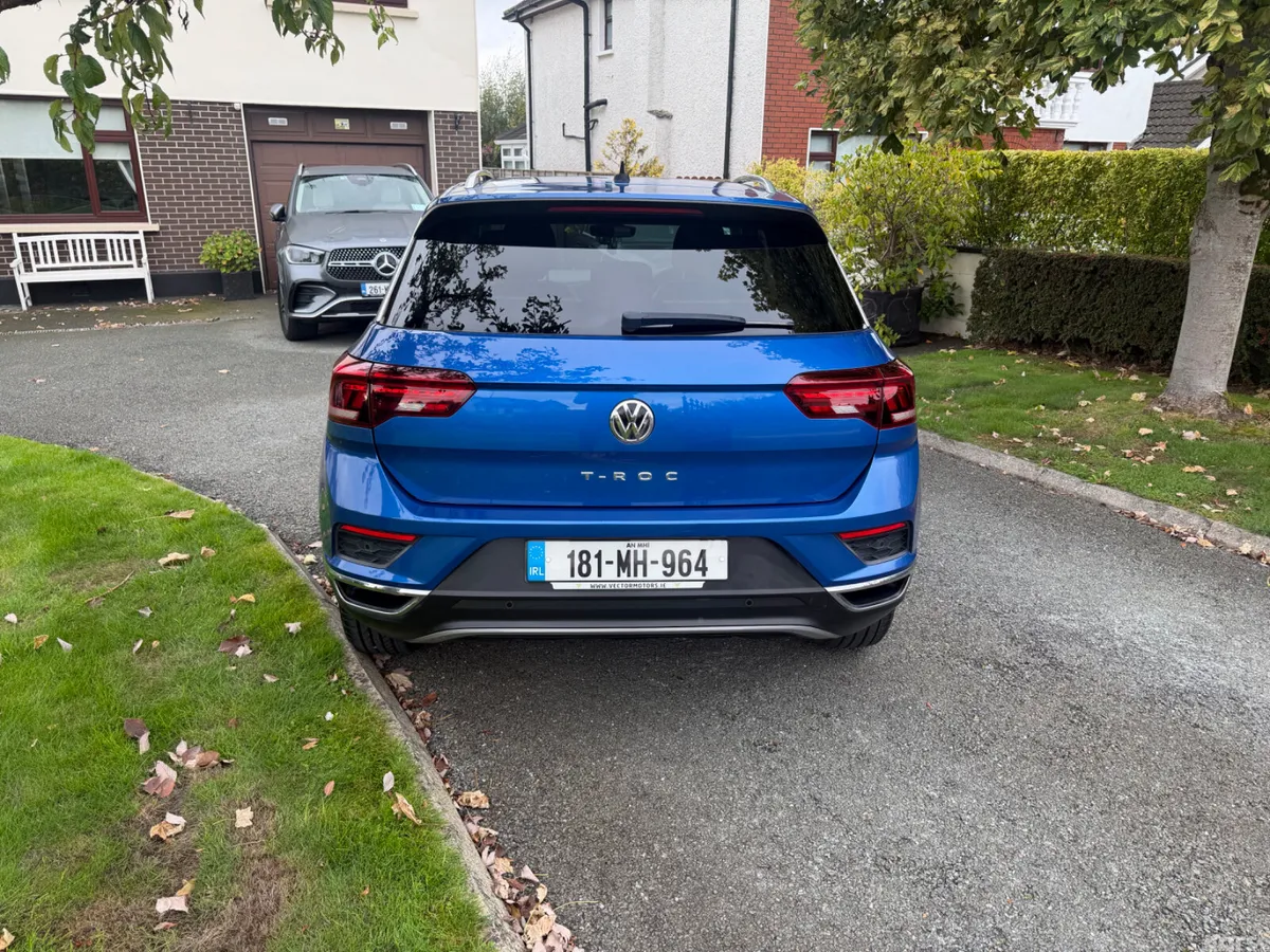 Volkswagen T-Roc SUV, Petrol, 2018, Blue