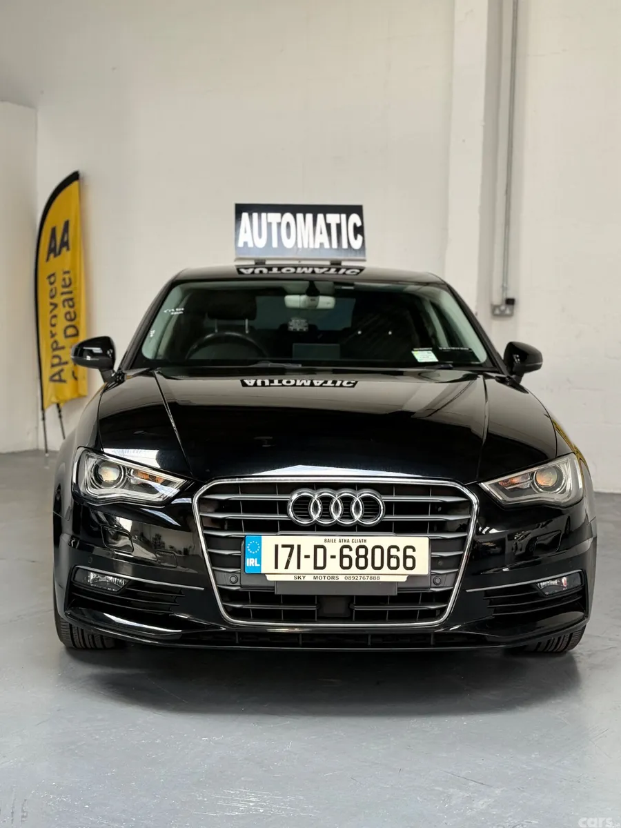 Audi A3 Saloon, Petrol, 2017, Black