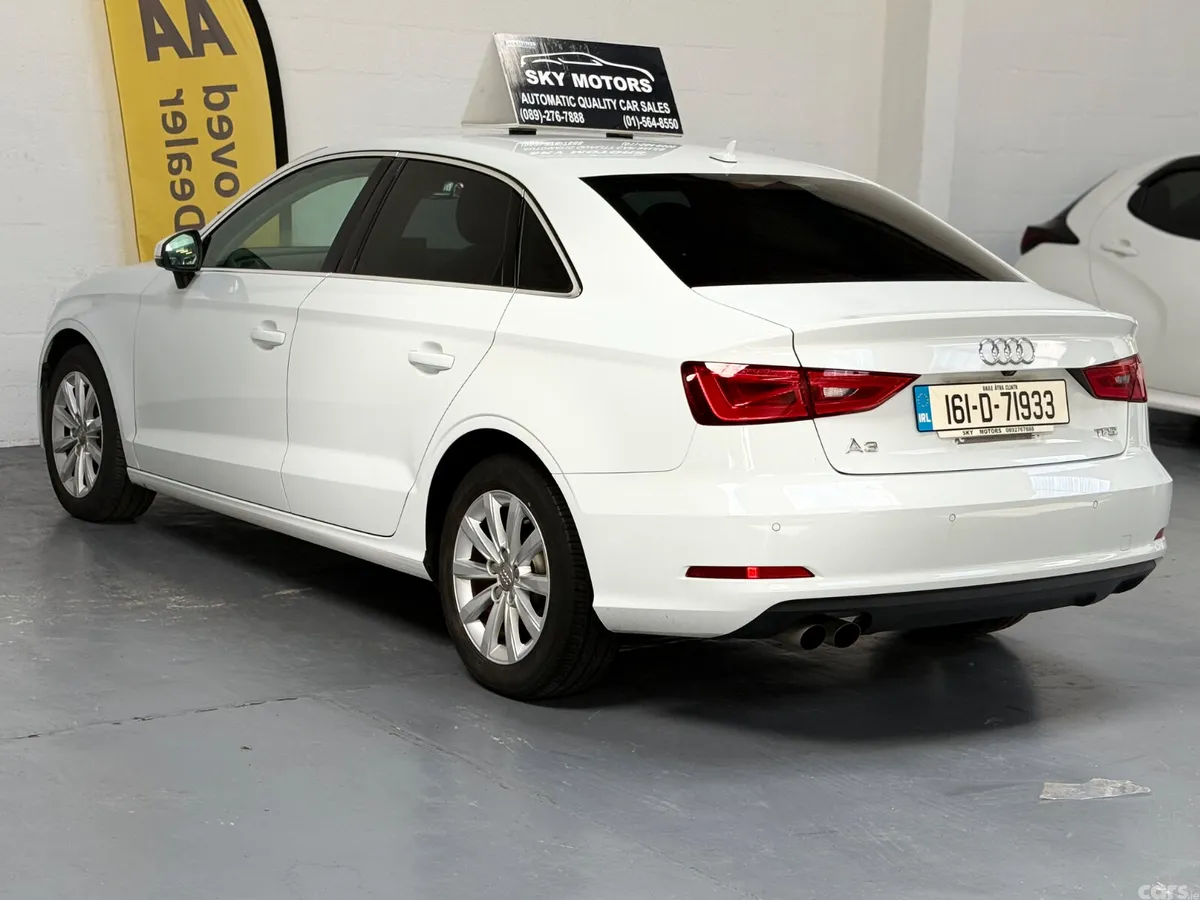Audi A3 Saloon, Petrol, 2016, White
