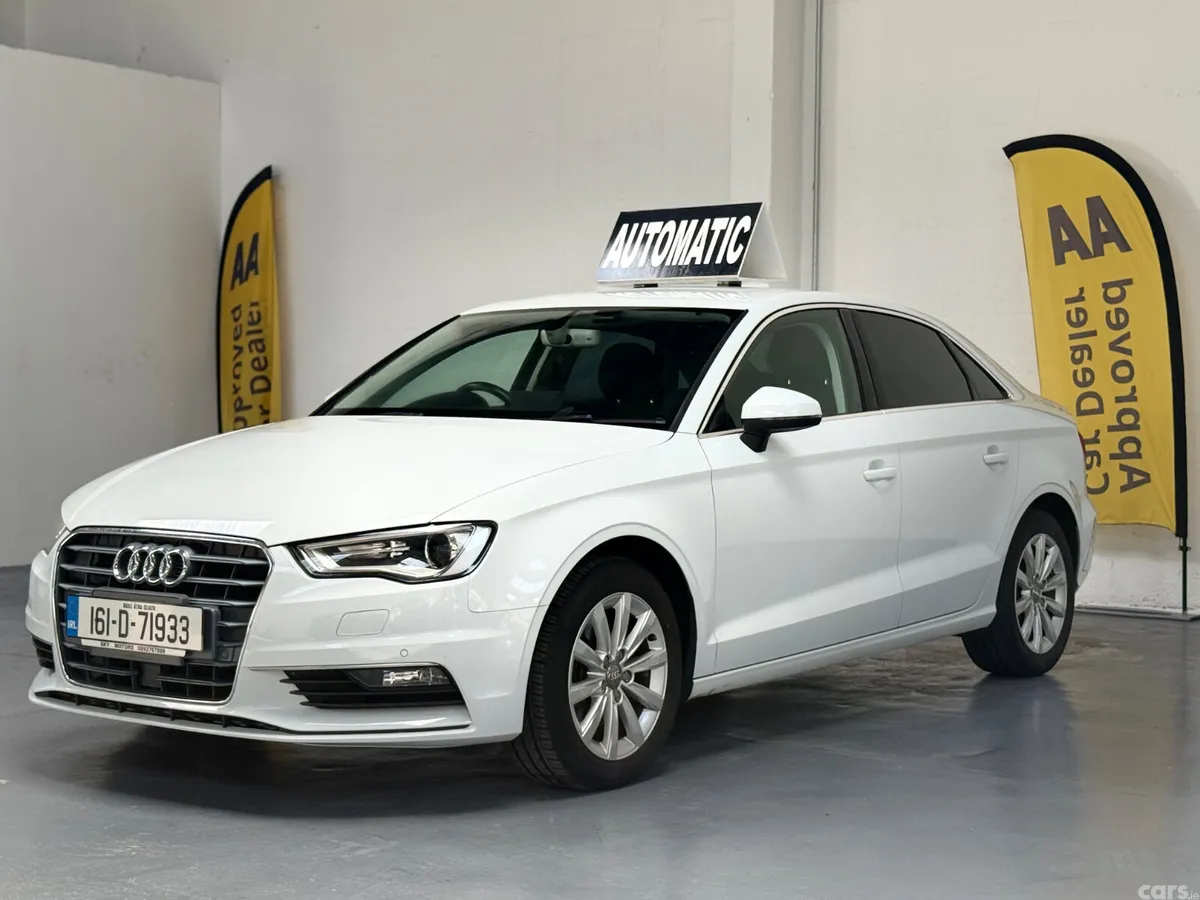 Audi A3 Saloon, Petrol, 2016, White