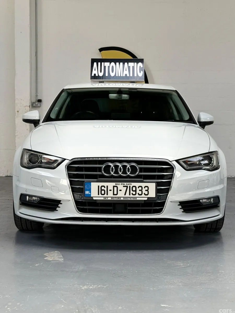 Audi A3 Saloon, Petrol, 2016, White