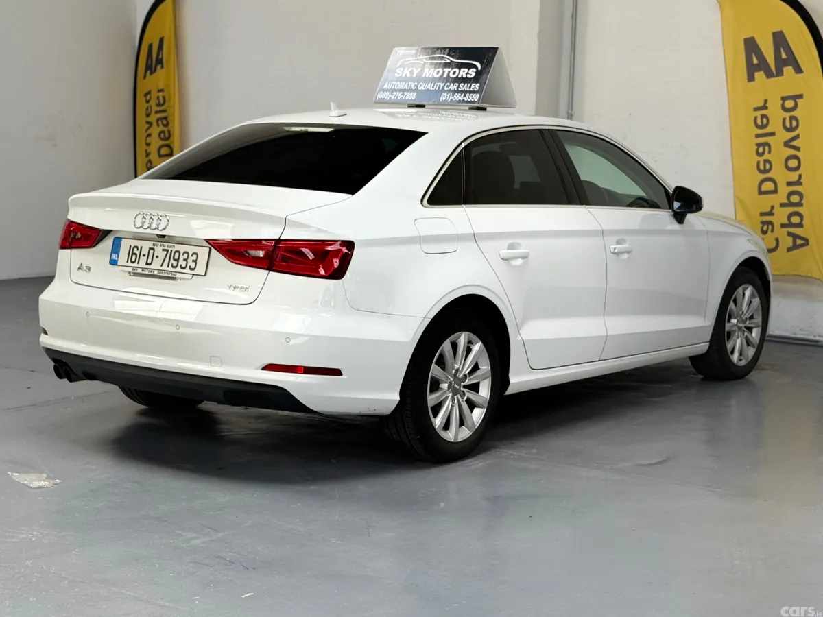 Audi A3 Saloon, Petrol, 2016, White