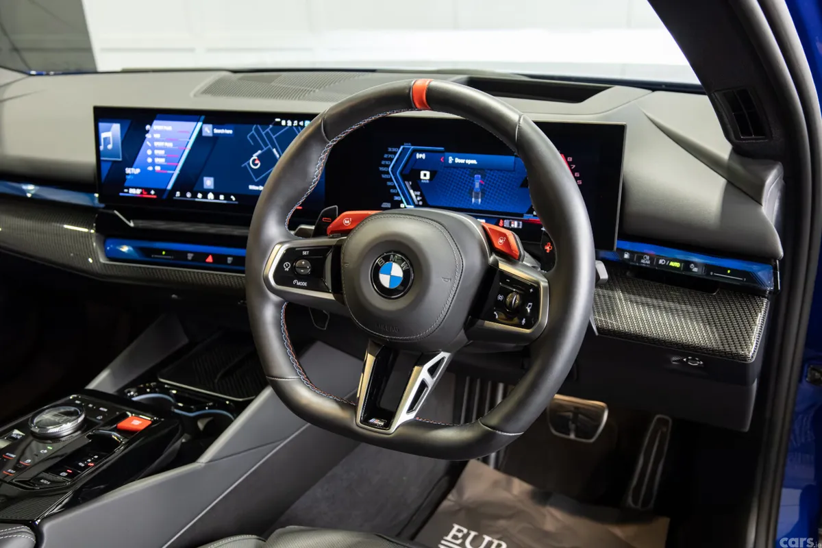 BMW M5 Saloon, Petrol Plug-in Hybrid, 2026, Blue