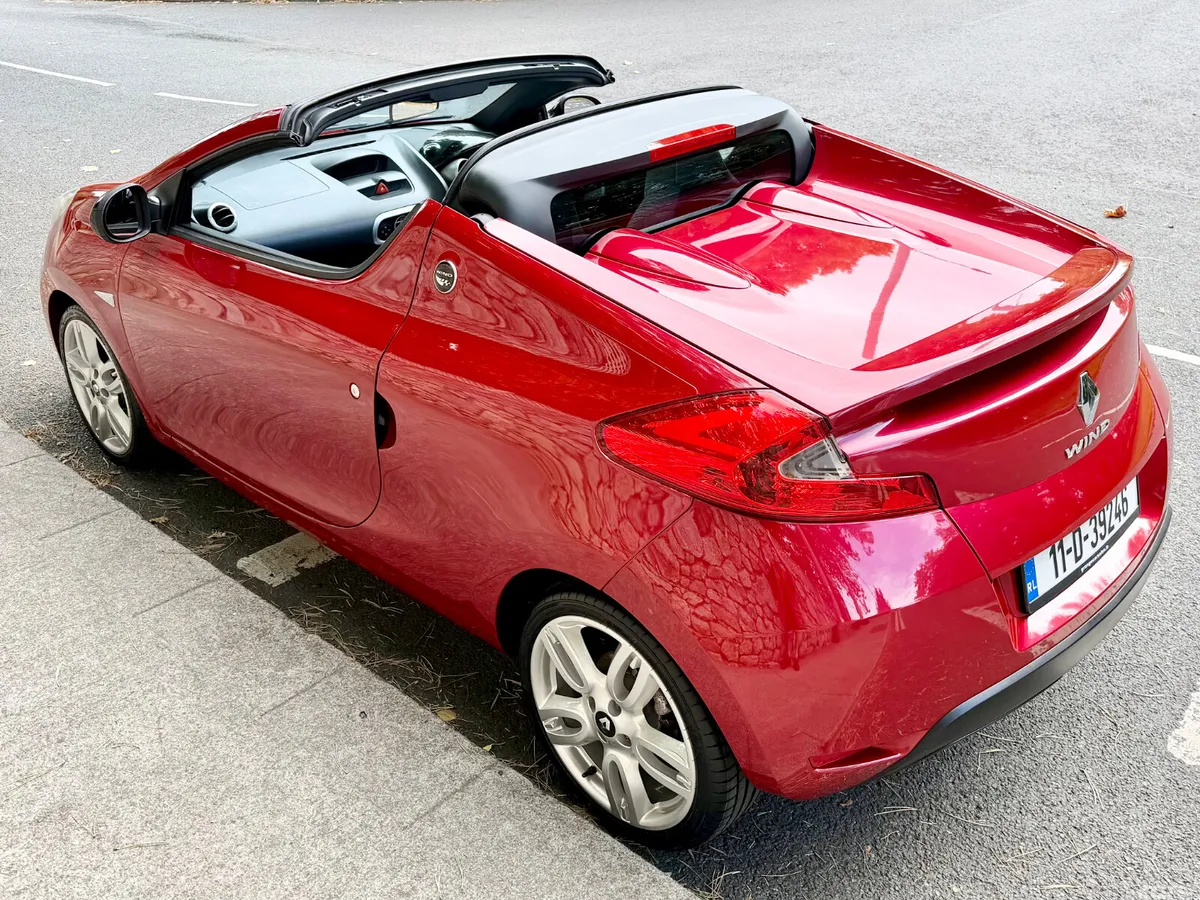 Renault Wind Convertible, Petrol, 2011, Red