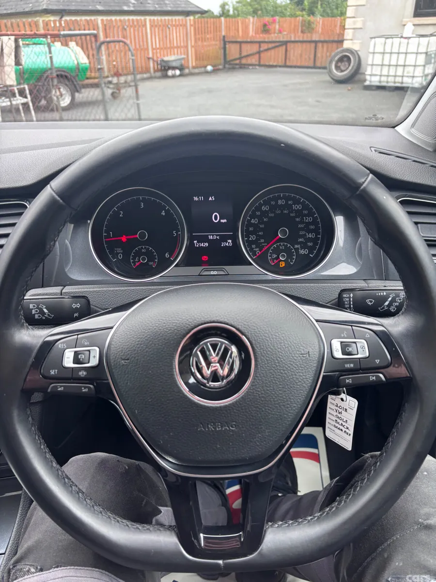 Volkswagen Golf Hatchback, Diesel, 2018, Black