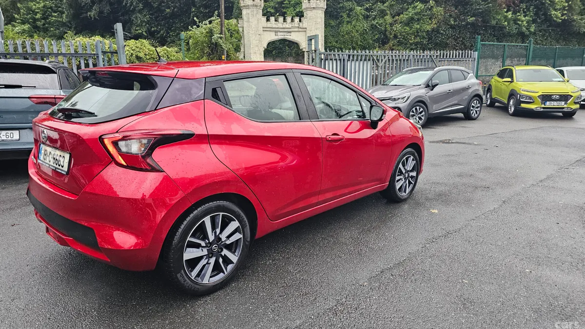 Nissan Micra Hatchback, Petrol, 2019, Red