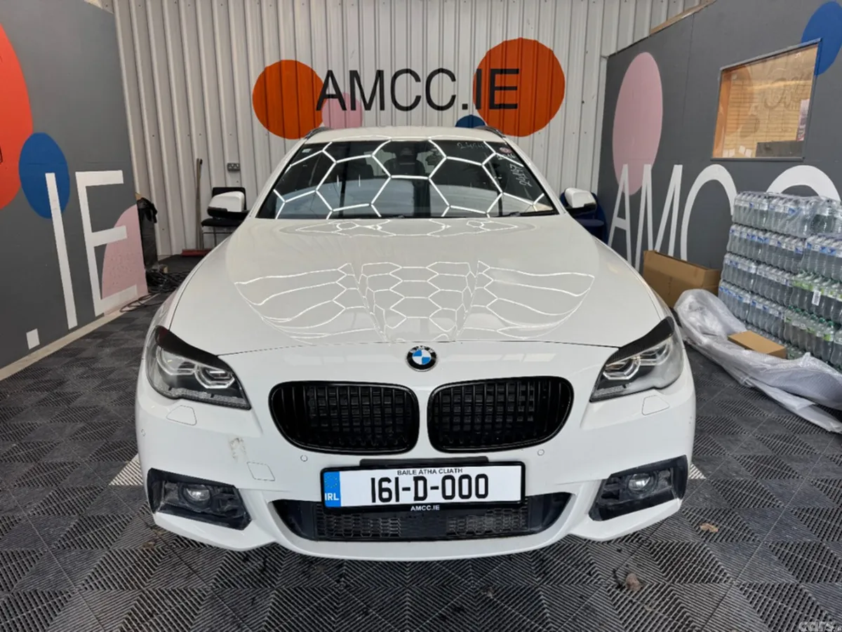 BMW 5-Series Estate, Diesel, 2016, White