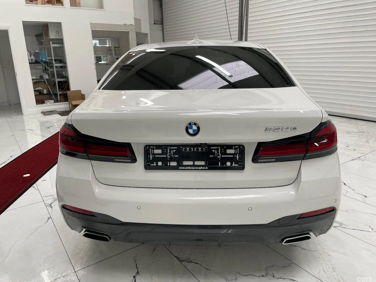 BMW 5-Series Saloon, Petrol Plug-in Hybrid, 2021, White