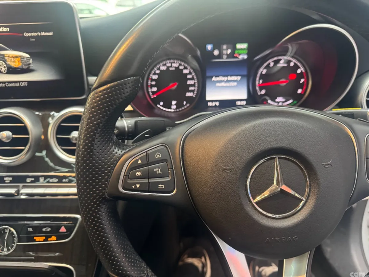 Mercedes-Benz C-Class Saloon, Petrol Plug-in Hybrid, 2016, Silver