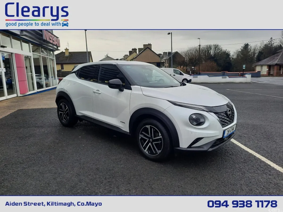 Nissan Juke MPV, Petrol Hybrid, 2025, White