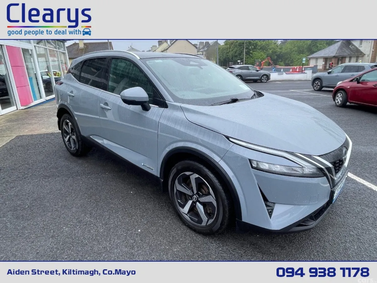 Nissan Qashqai MPV, Petrol Hybrid, 2023, Grey