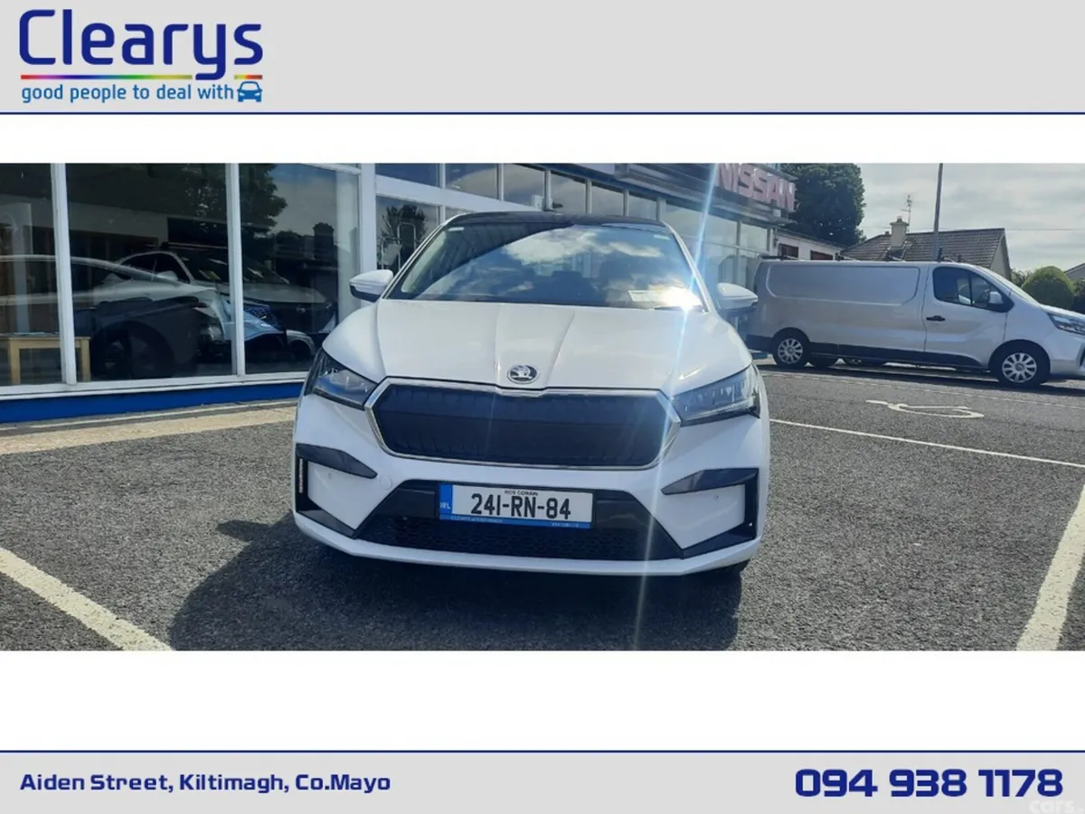 Skoda Enyaq Hatchback, Electric, 2024, White