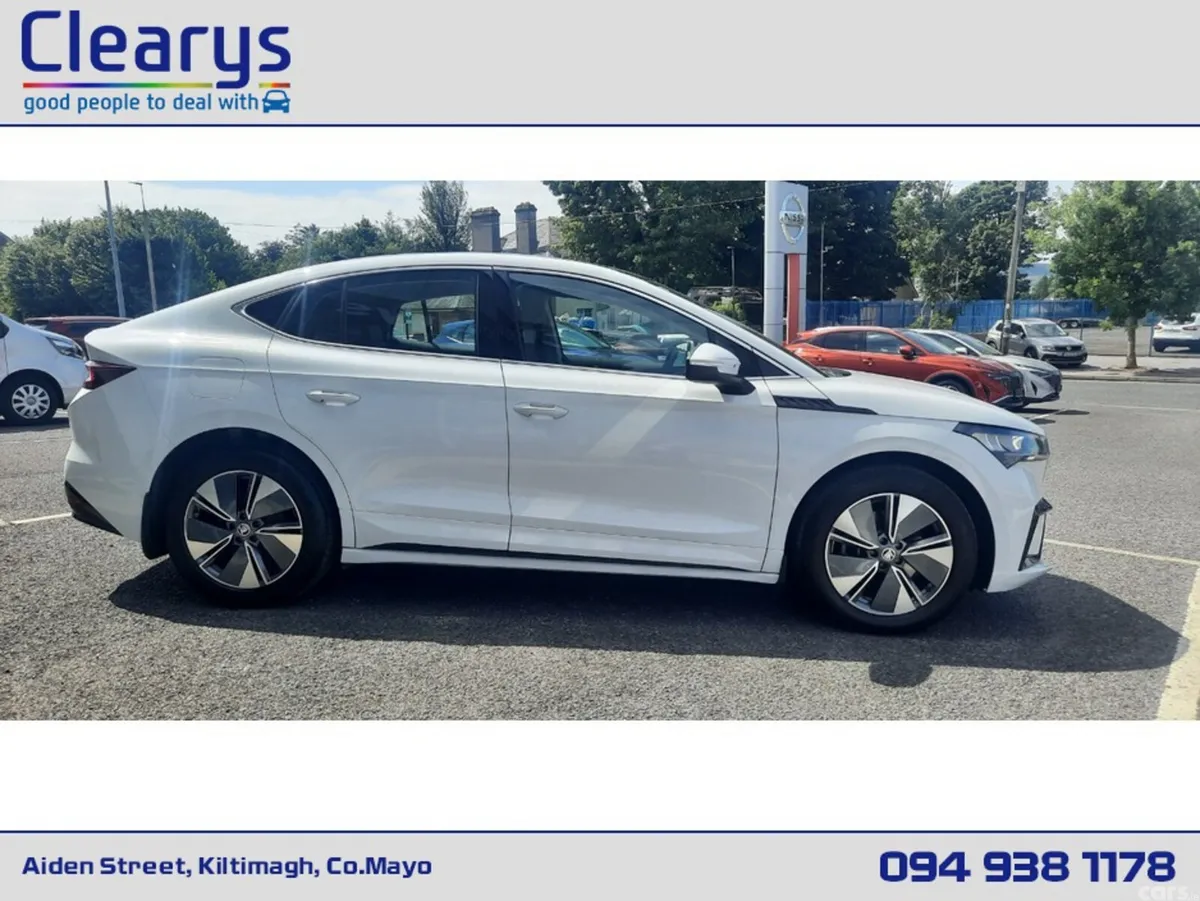 Skoda Enyaq Hatchback, Electric, 2024, White