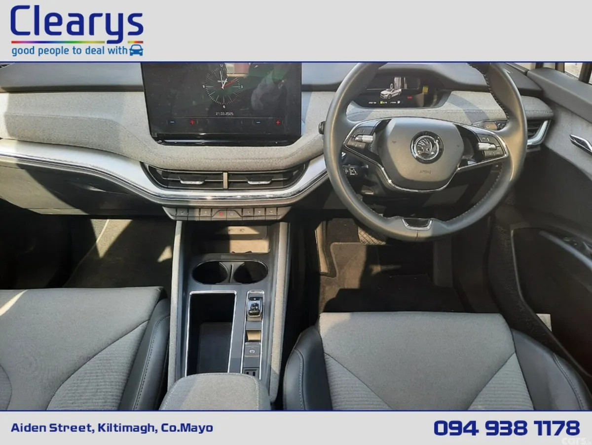 Skoda Enyaq Hatchback, Electric, 2024, White