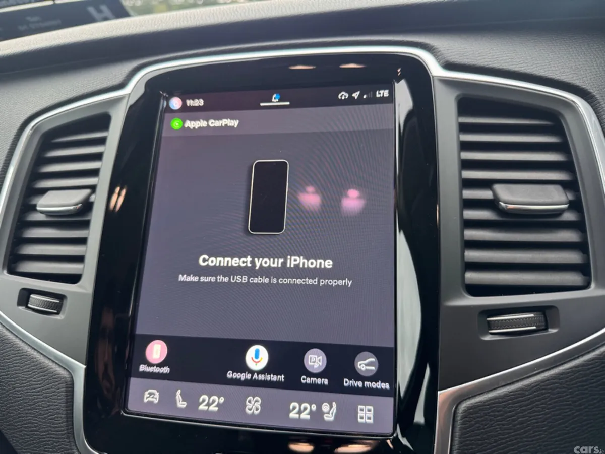 Volvo XC90 Estate, Petrol Plug-in Hybrid, 2024, Black