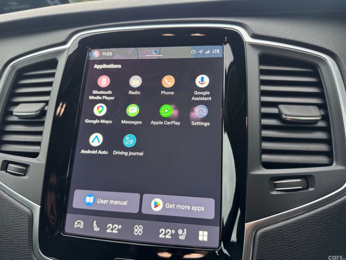 Volvo XC90 Estate, Petrol Plug-in Hybrid, 2024, Black