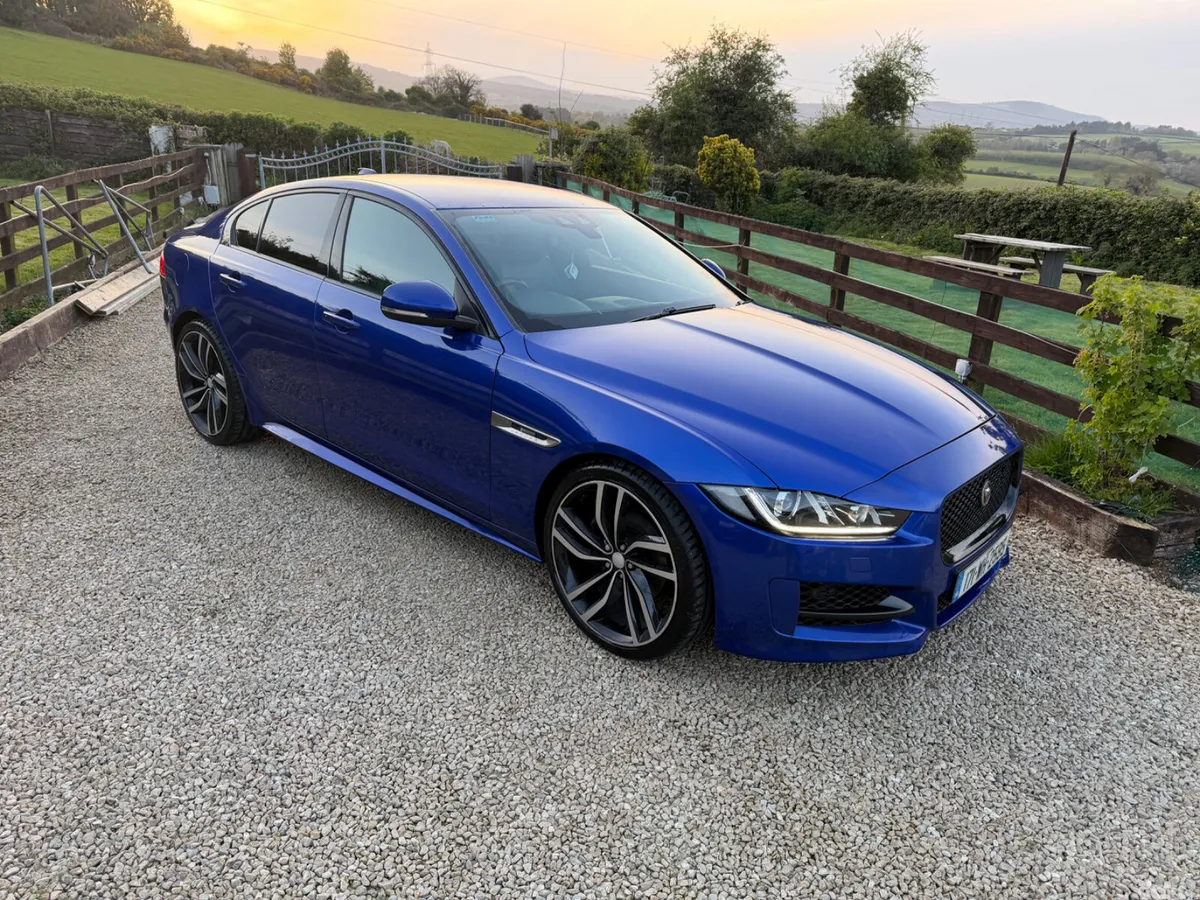 Jaguar XE Saloon, Diesel, 2017, Blue