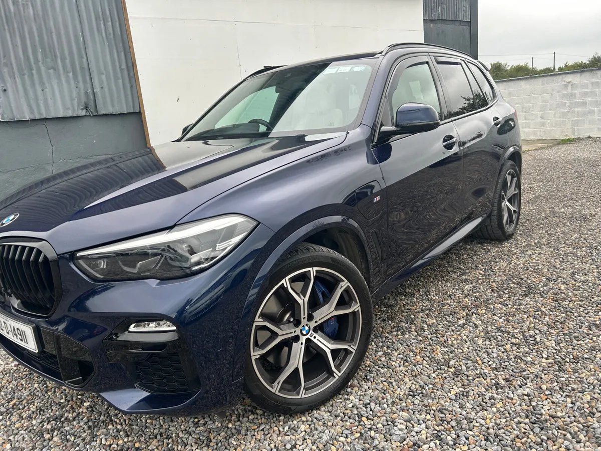 BMW X5 SUV, Petrol Plug-in Hybrid, 2021, Blue