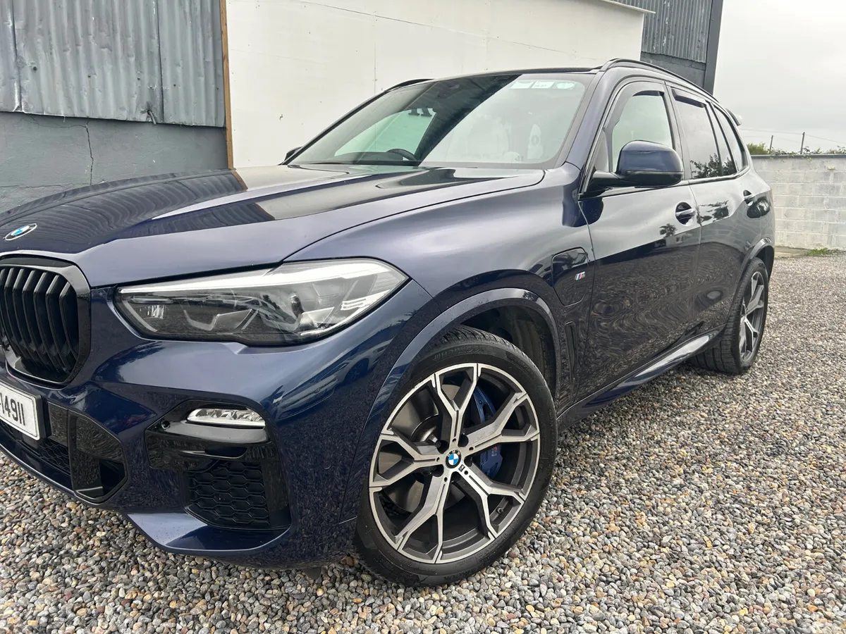 BMW X5 SUV, Petrol Plug-in Hybrid, 2021, Blue