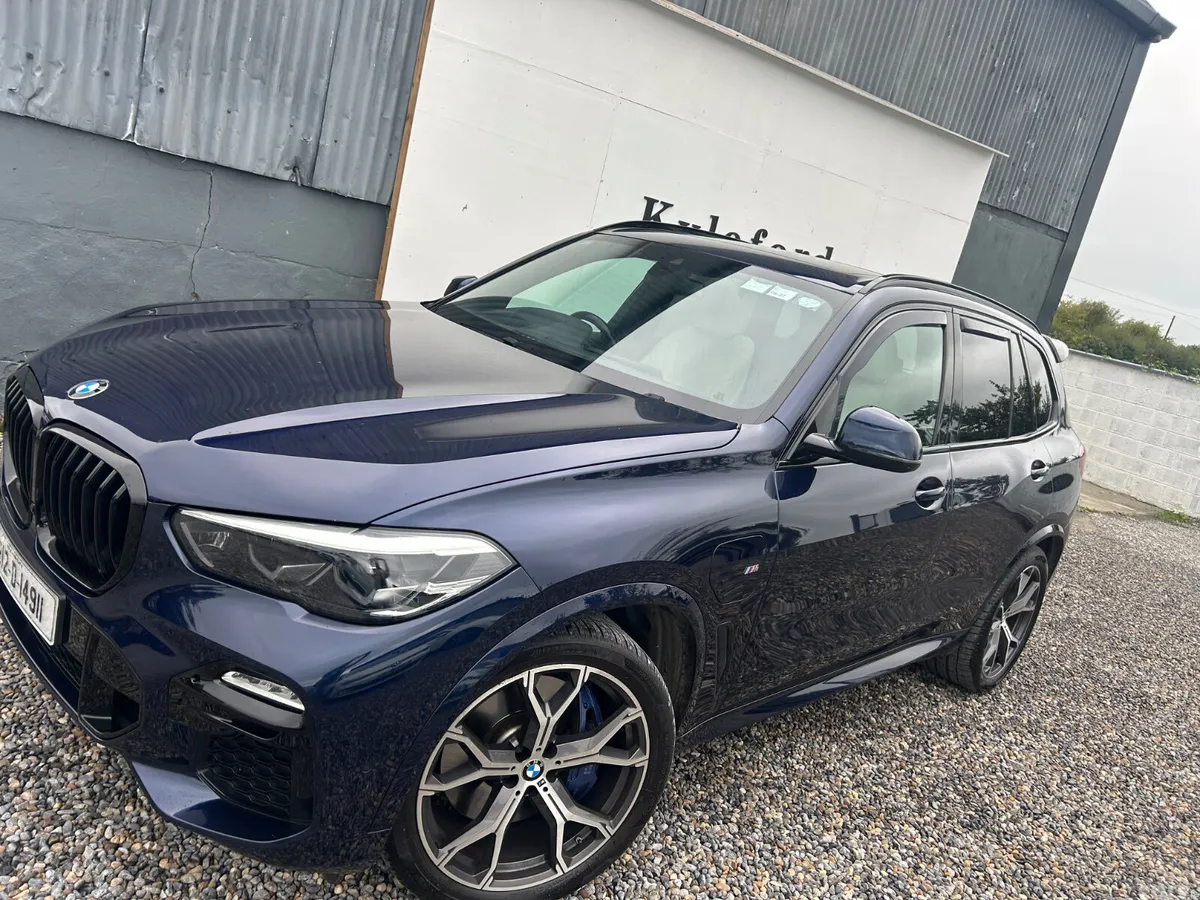 BMW X5 SUV, Petrol Plug-in Hybrid, 2021, Blue