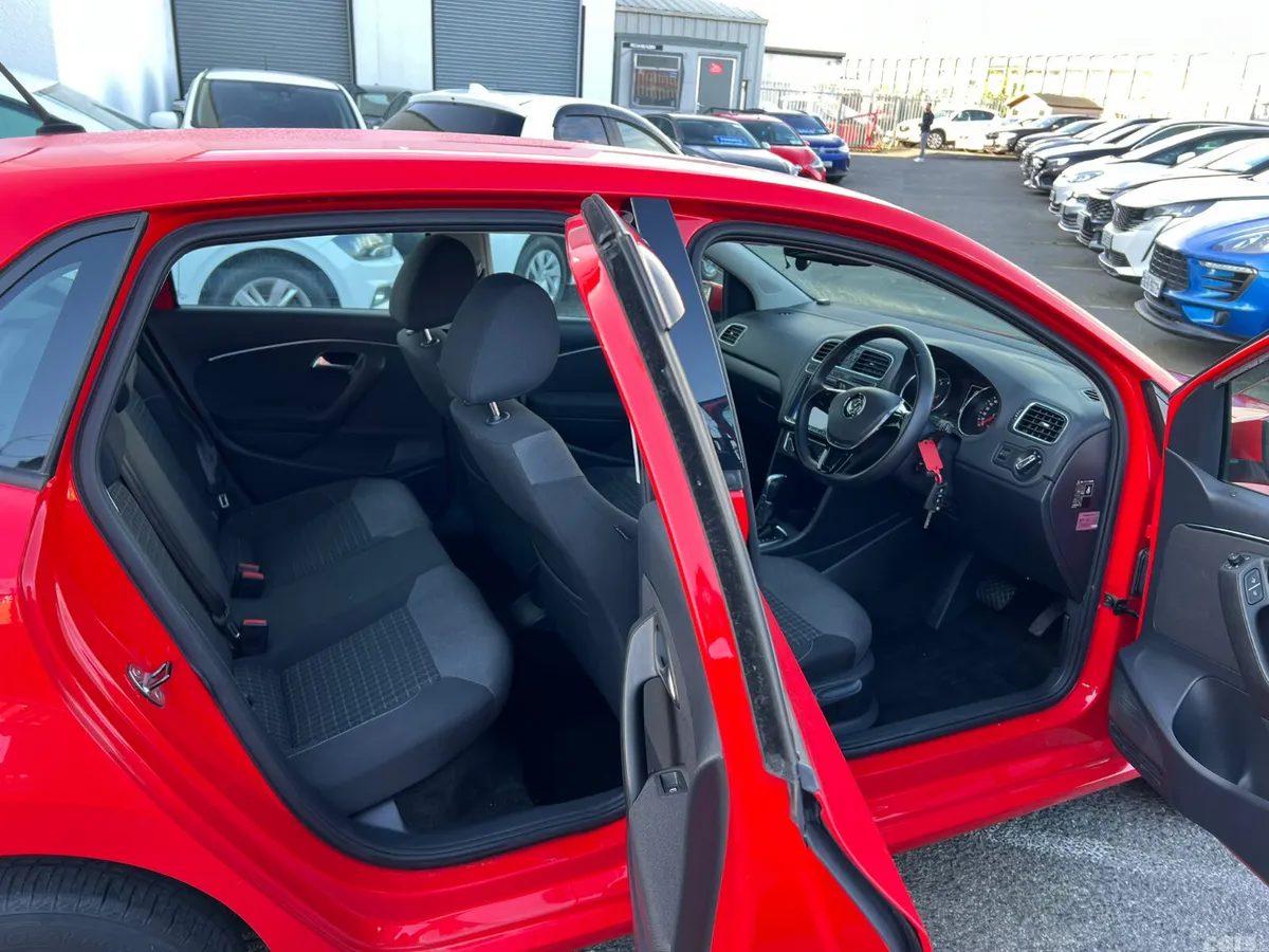 Volkswagen Polo Hatchback, Petrol, 2015, Red