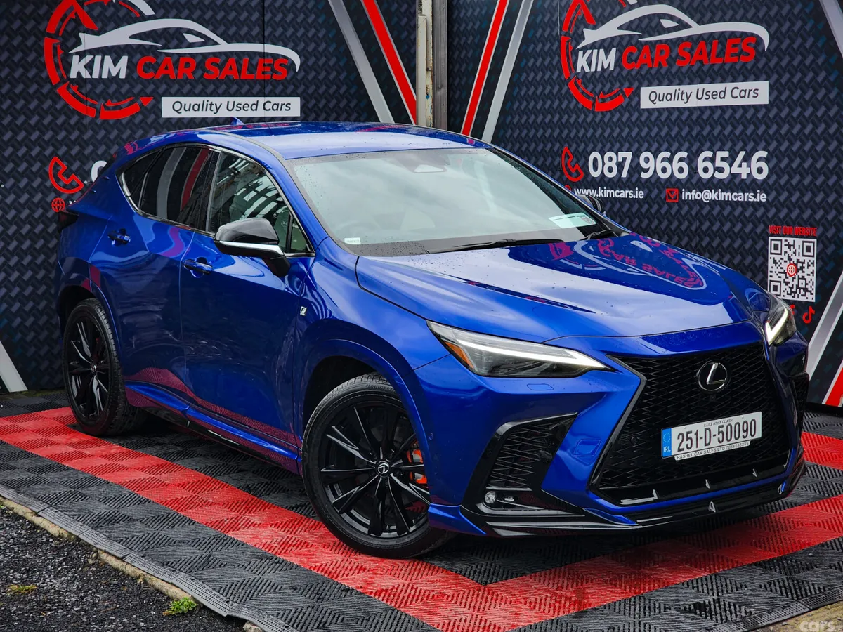 Lexus NX SUV, Petrol Hybrid, 2025, Blue