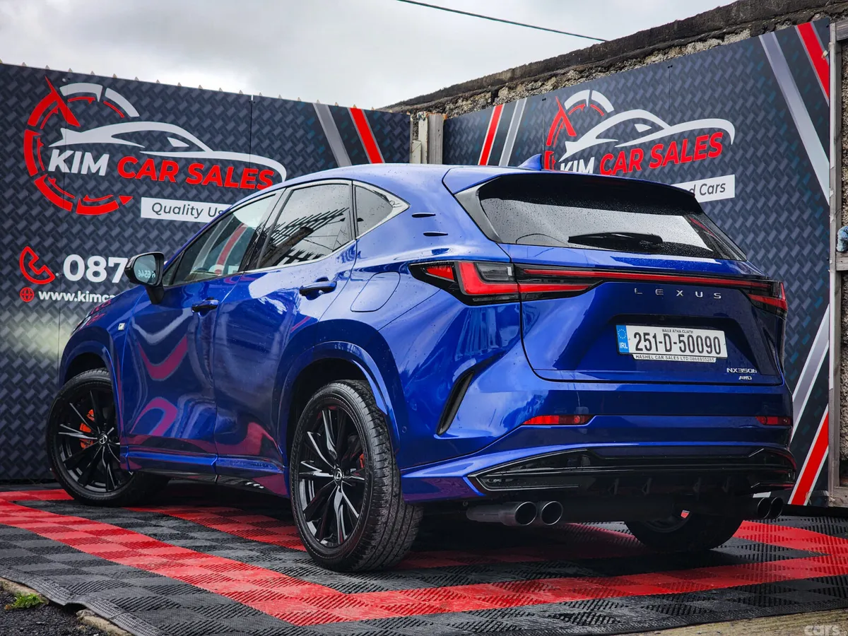 Lexus NX SUV, Petrol Hybrid, 2025, Blue