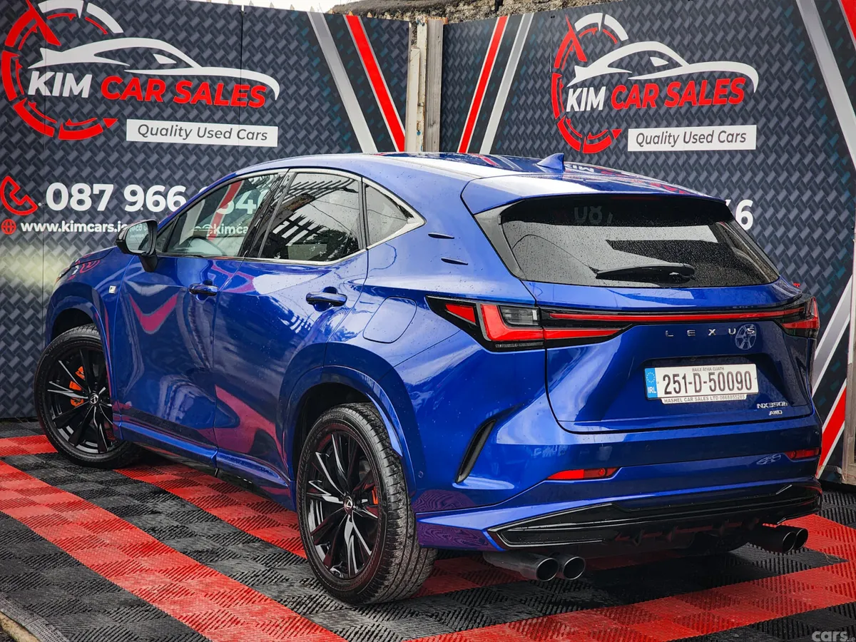 Lexus NX SUV, Petrol Hybrid, 2025, Blue