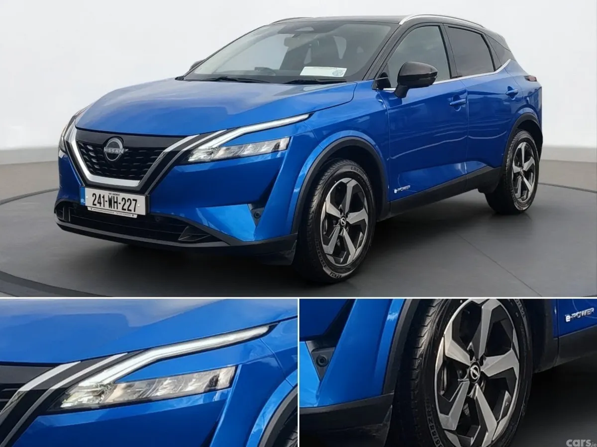 Nissan Qashqai MPV, Petrol Hybrid, 2024, Blue