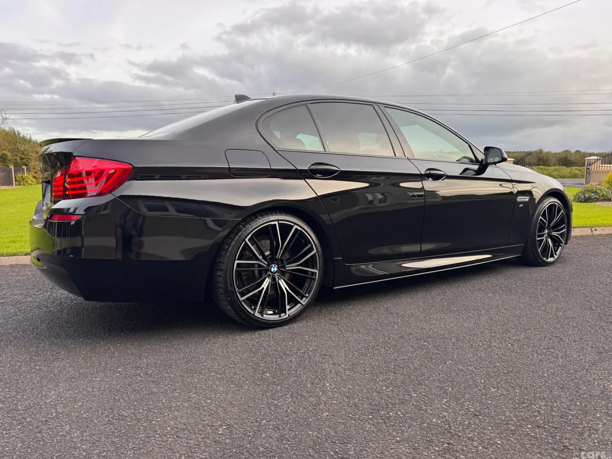 BMW 5-Series Saloon, Diesel, 2015, Black