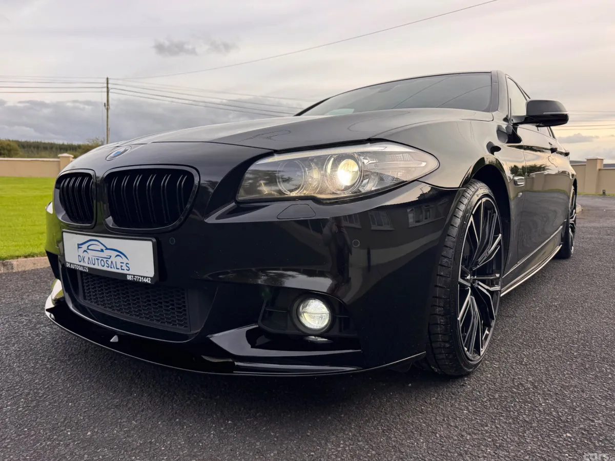 BMW 5-Series Saloon, Diesel, 2015, Black