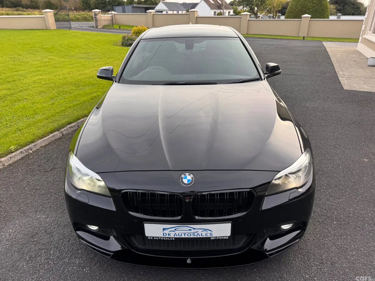 BMW 5-Series Saloon, Diesel, 2015, Black