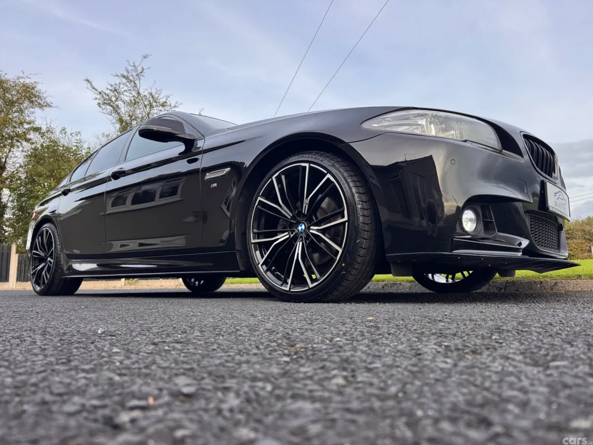 BMW 5-Series Saloon, Diesel, 2015, Black