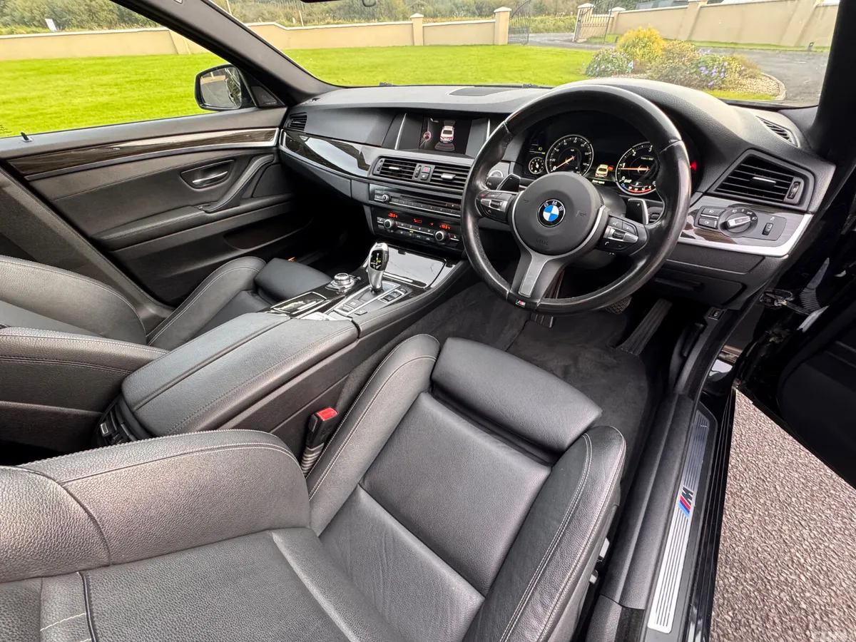 BMW 5-Series Saloon, Diesel, 2015, Black
