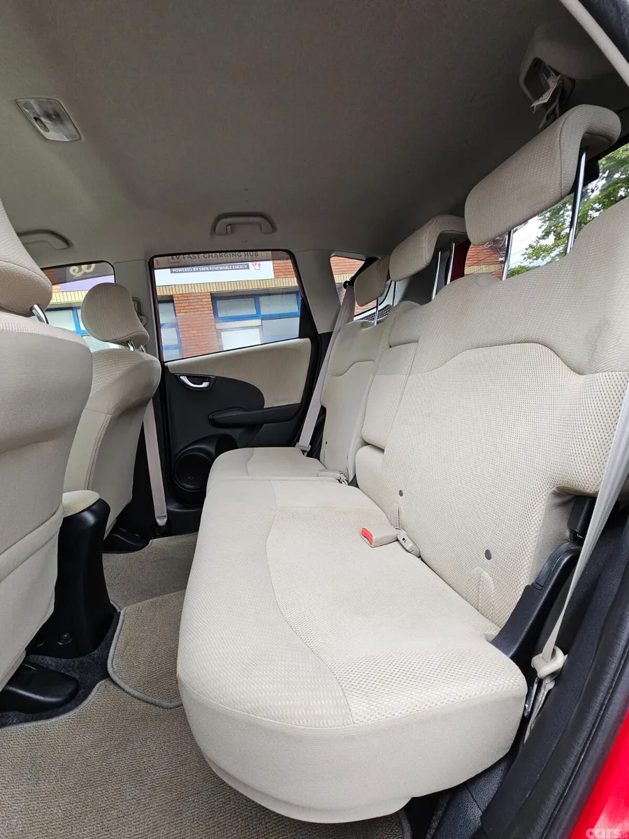 Honda Fit Hatchback, Petrol Hybrid, 2013, Red