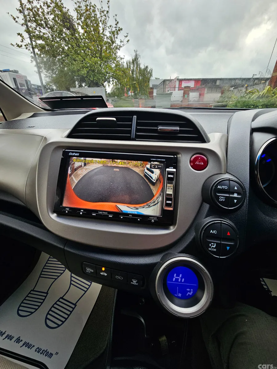 Honda Fit Hatchback, Petrol Hybrid, 2013, Red