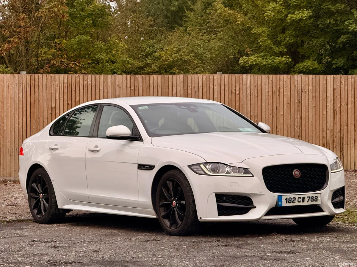 Jaguar XF Saloon, Diesel, 2018, White