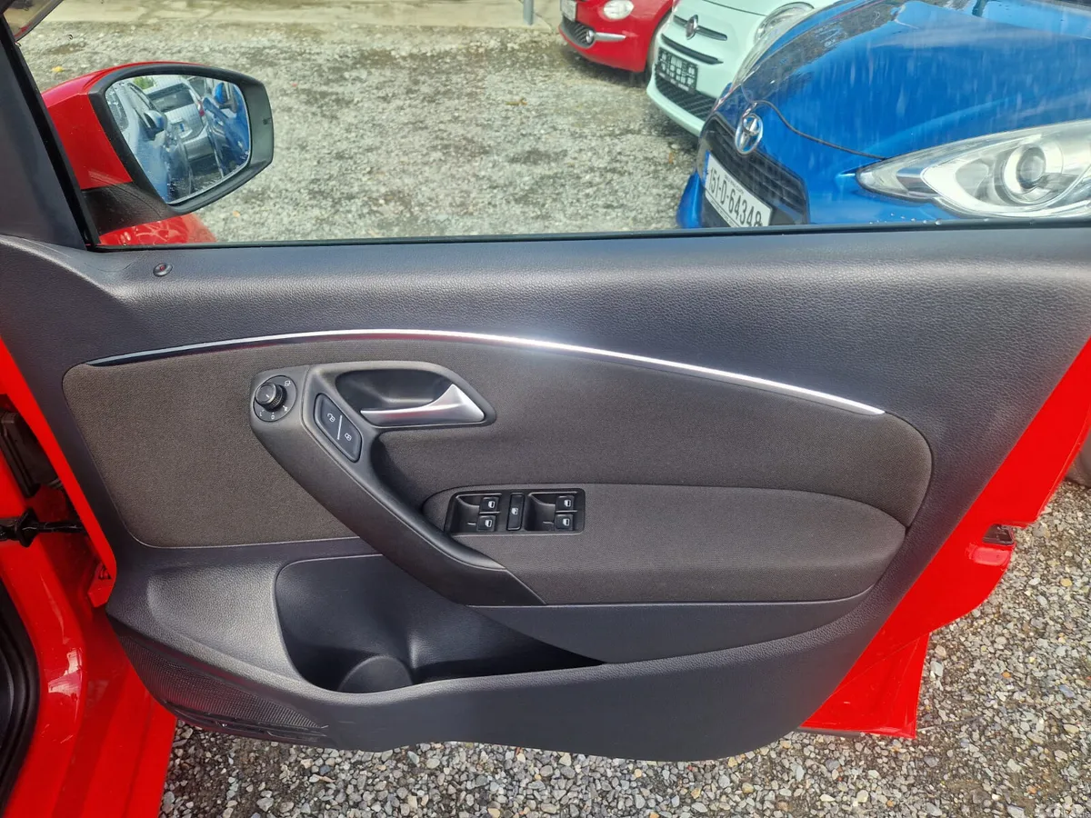 Volkswagen Polo Hatchback, Petrol, 2015, Red