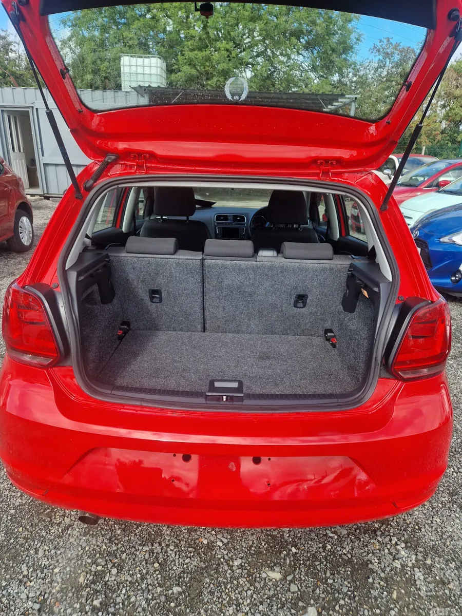 Volkswagen Polo Hatchback, Petrol, 2015, Red