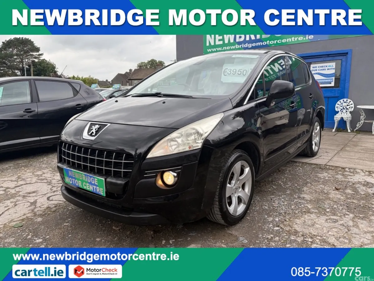 Peugeot 3008 MPV, Diesel, 2012, Black