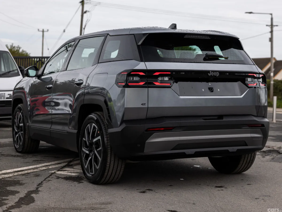 Jeep Compass SUV, Electric, 2026, Silver