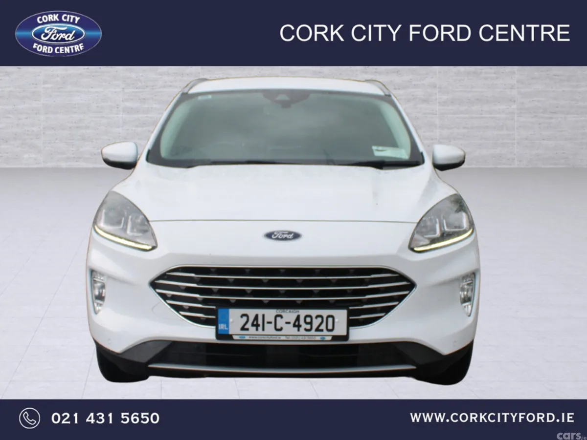 Ford Kuga MPV, Petrol Plug-in Hybrid, 2024, White