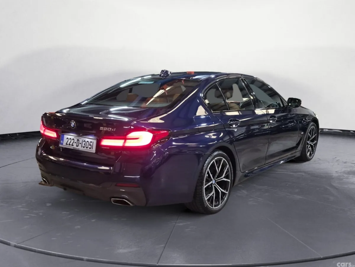 BMW 5-Series Saloon, Diesel, 2022, Blue