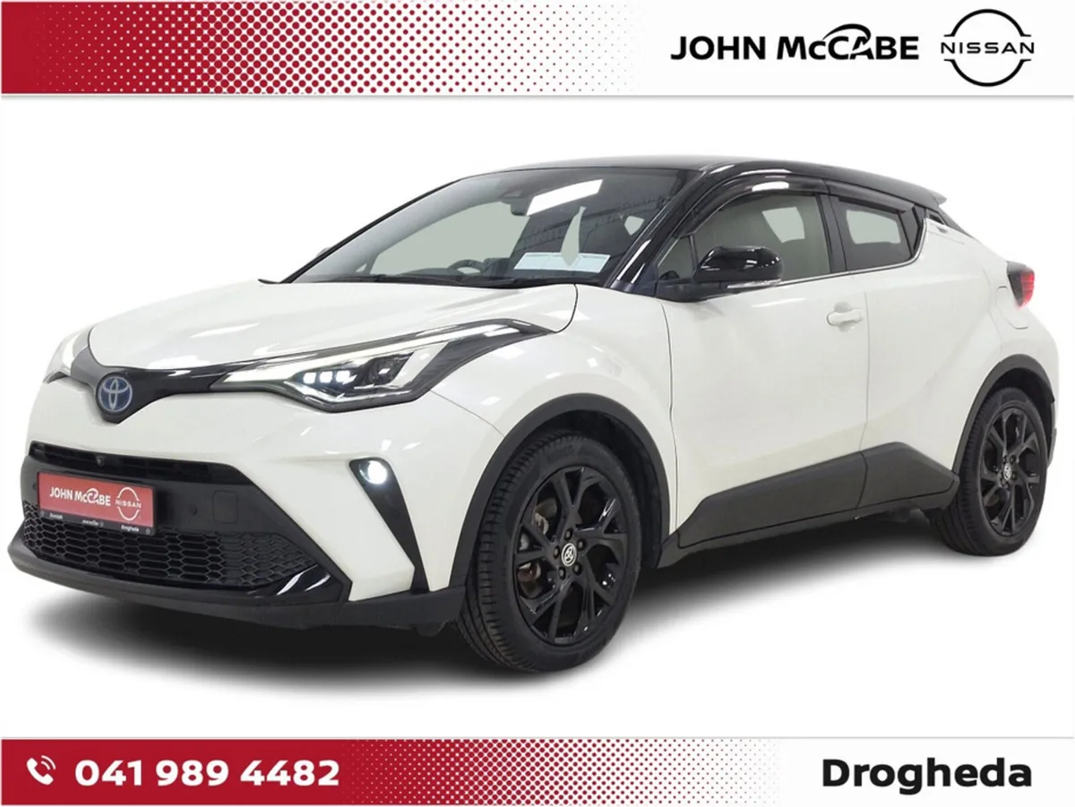 Toyota C-HR SUV, Petrol Hybrid, 2021, White