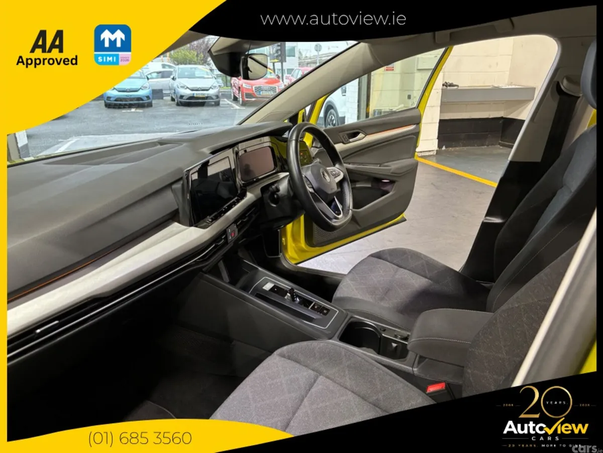Volkswagen e-Golf Hatchback, Petrol Hybrid, 2022, Yellow