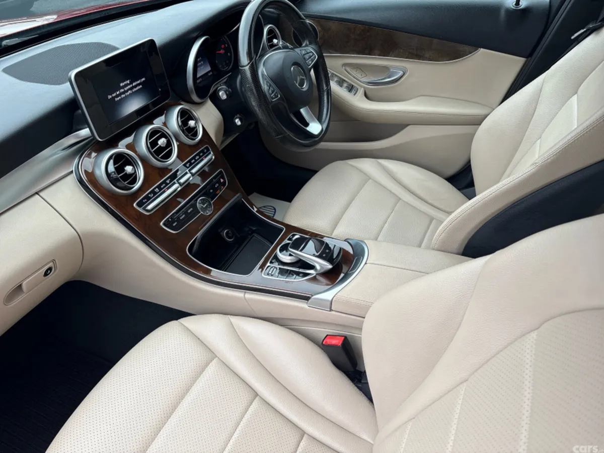 Mercedes-Benz C-Class Saloon, Diesel, 2017, Red
