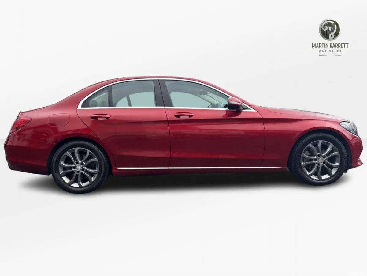 Mercedes-Benz C-Class Saloon, Diesel, 2017, Red