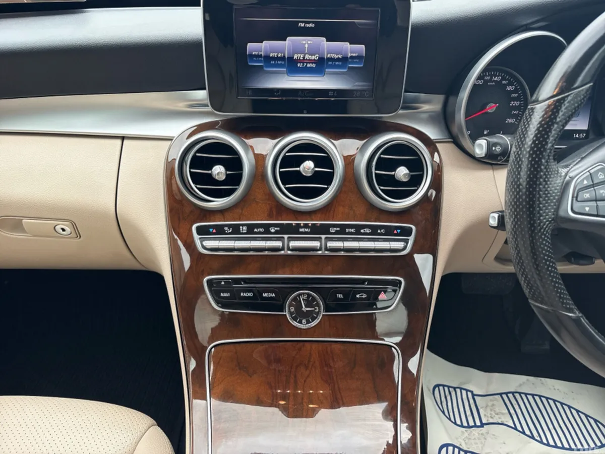 Mercedes-Benz C-Class Saloon, Diesel, 2017, Red